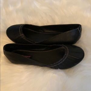 Black Dollhouse Ruffino Ballet Flats - Size 8 1/2